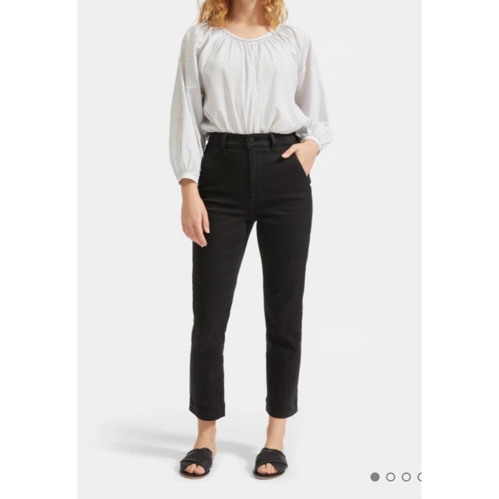 Everlane slim leg crop pant